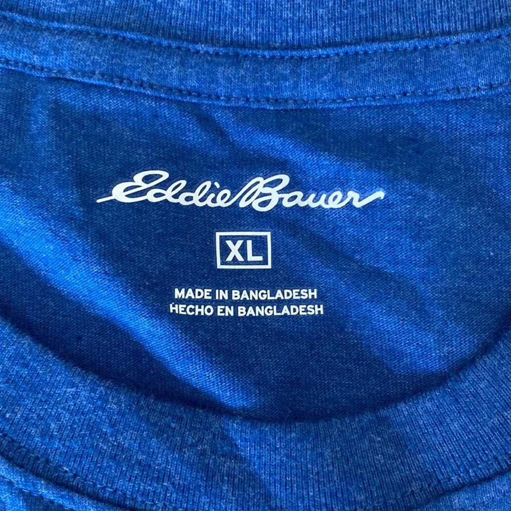 Eddie Bauer blue Graphic short sleeve t-shirt. Size XL. NWT. - Picture 6 of 8